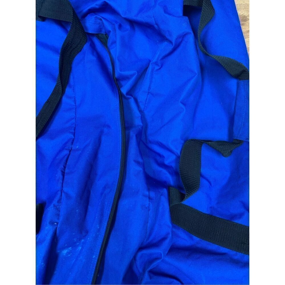 Totes Unisex Nylon Travel Gym Duffle Bag Blue One Size - Picture 4 of 6